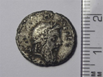 Denarius Afican mint 47-46 BC