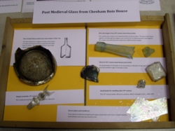 some of the finds on display